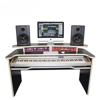Bureau d'Ordinateur de Luxe pour Mixeur Audio Numérique, Ordinateur Portable, Université, Collège, Musique, Audio, Meuble Gratuit, Maison, Moniteur Audio