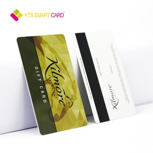 Tarjetas de Visita Profesionales Personalizadas de PVC con Logotipo, Tarjetas de Plástico CR80 Loco/Hico con Código de Barras, Tarjetas de Regalo con Banda Magnética VIP - Product Image 3