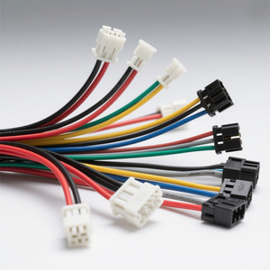 Câble de connexion personnalisé multicolore à âme en cuivre avec connecteur JST XH2.54 mâle/femelle - Product Image 1