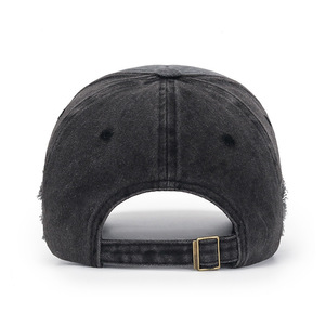 Ripped Distressed Vintage Baseball Cap 1969 Kingston Jamaica Embroidery Unisex Sunshade Hat Four Seasons Wear - Product Image 3