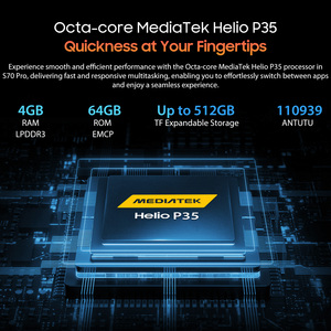 Oscal S70 Pro 5G Android 12 6.1 inch điện thoại thông minh 13MP gồ ghề không thấm nước di động thương hiệu mới ban đầu 4GB + 64GB NFC LTE các tính năng - Product Image 4
