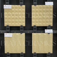 BEATA marque Design moderne 400x400mm carreaux tactiles carrés de haute qualité 20mm d'épaisseur indicateurs usine directe 400x400mm de haut