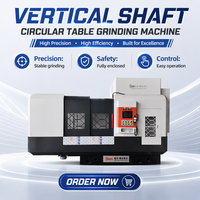 Machine de rectification de surface à table rotative CNC de haute précision pour composants en alliage d'acier semi-conducteur et en cristal