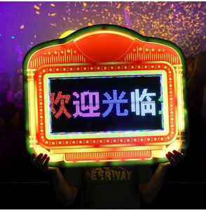 Hiện đại LED cross-gương tay đăng biển quảng cáo sáng Hộp đèn cho bầu không khí huyền diệu quảng cáo trong các cửa hàng - Product Image 1