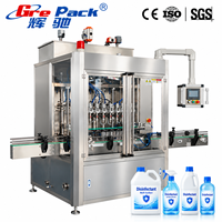 Machine de remplissage automatique pour pâte à vaisselle liquide, lessive, savon liquide pour les mains, gel douche