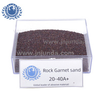 Vente en gros Meilleur prix 8 durable Abrasif 20/40 Grenat Sable pour l'eau et les liquides Filtration et sablage