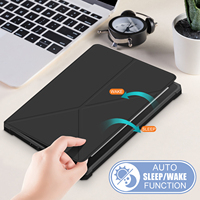 Étui pour tablette en cuir PU de qualité supérieure et en polycarbonate rigide pour Kindle Paperwhite 12e génération 2024 7 pouces pour les professionnels