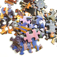 Échantillon Gratuit - Puzzle en Carton Bleu de 1000 Pièces - Fabrication OEM - Jeu Éducatif pour Enfants - Rompecabezas - Qualité Premium