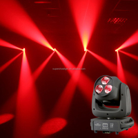 RGBW A MENÉ LA Lumière D'étape 3x40W LED Faisceau de Lumière Principale Mobile De Lavage de Zoom DMX-512 LED Dj Noël Musico Noël Son Actif Lumières Disco