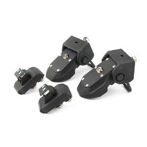 Accessoires de voiture Système de verrouillage centralisé de voiture Poignée en aluminium noire Serrures de porte Verrouillage du capot Verrouillage de sécurité pour <span class=keywords><strong>Jeep</strong></span> <span class=keywords><strong>Wrangler</strong></span> - Product Image 2