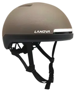 USB ricaricabile LED luce casco da bicicletta leggero alla moda Smart Road Sport casco ciclismo sistema di sicurezza bici copricapo