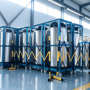 Réservoir de stockage cryogénique vertical de qualité recherche 360L pour GNL, vente en gros, réservoir de stockage de qualité alimentaire pour la recherche astronomique - Product Image 5