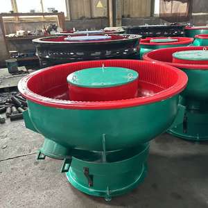 Mangkuk besar kebisingan rendah, mangkuk logam Tumbling getaran, Polisher <span class=keywords><strong>Deburr</strong></span> dengan penutup kedap suara - Product Image 4