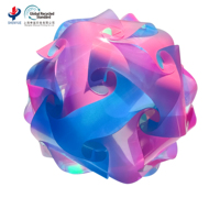 Vente en gros certifiée GRS OEKO innovante Puzzle Light Iq Lampe Starlight Couleurs Fantaisie