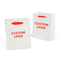 Impression personnalisée de luxe, votre propre sac cadeau de Shopping en papier pour bijoux cosmétiques biologique avec Logo