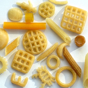 Otomatik pani 3d 3d pelet aperatifler makinesi kızarmış çıtır aperatif gıda işleme hattı ile bir tek vida yapma ekstruder - Product Image 4