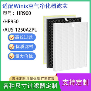 Mejores Cartuchos de Filtro para Purificador de Aire HR900 HR950 AUS-1250AZPU, Material Plegado de PET para Filtración de Aire - Product Image 5