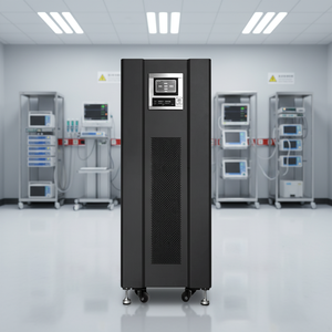 UPS Industrial en Línea de 60KVA, Sistema de Alimentación de Respaldo de Doble Conversión Trifásico para Uso Médico e Industrial - Product Image 1