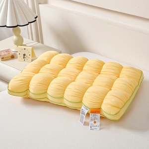 Almohada de Soporte Cervical de Fibra de Poliéster Esponjosa de Alta Elasticidad, Promueve el Sueño, Forma Rectangular, para Uso en Cama - Product Image 3