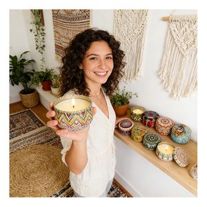 Mezcla Aromática de Lujo para Rituales de Manifestación y Sanación, en Lata, para Bienestar, Relajación, Spa, Meditación, Surtido para Mostrador de Boutique - Product Image 3