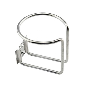 Portavasos de barco de acero inoxidable pulido de alta calidad, soportes de bebidas marinas para yate marino, camión, RV, remolque de coche, Hardware - Product Image 4