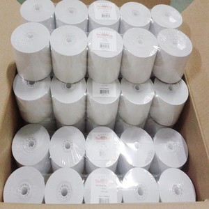 Rollos <span class=keywords><strong>de</strong></span> Papel Térmico <span class=keywords><strong>de</strong></span> Alta Claridad 80x80, Rollos <span class=keywords><strong>de</strong></span> Impresora Térmica 57x40, Papel <span class=keywords><strong>de</strong></span> Doble Uso para Recibos <span class=keywords><strong>de</strong></span> <span class=keywords><strong>Caja</strong></span> y Registro <span class=keywords><strong>de</strong></span> ECG - Product Image 4