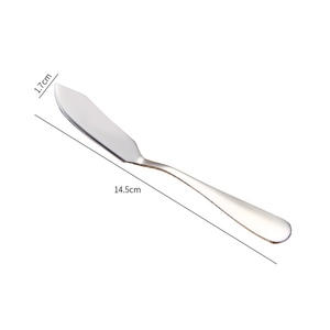 Mini <span class=keywords><strong>Coltello</strong></span> <span class=keywords><strong>per</strong></span> Formaggio e Dessert, Spalmaburro in Acciaio Inossidabile - Product Image 2
