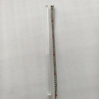 Lentille linéaire LED personnalisée en extrusion de PC dépoli pour une distribution uniforme de la lumière