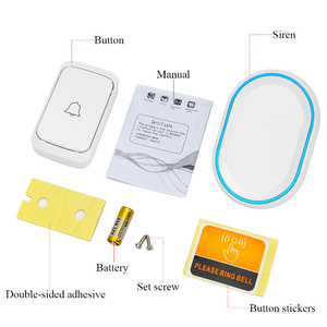 Timbre Inalámbrico Impermeable DAYTECH DB10 IP44 con 58 Opciones de Música, Certificado CE, 1 Año de Garantía, Muestra Gratuita Disponible - Product Image 4