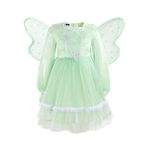 छोटे हरे मेंढक टियाना राजकुमारी पोशाक सेट लड़की फूल चरित्र भूमिका-खेल कॉस्प्ले पार्टी के लिए पोशाक पोशाक - Product Image 2