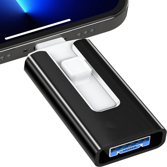 Metal Mobile Phone U Disk OTG for Android Computer USB Four-in-One Multi-Function High-Speed 2T Thumb Drive