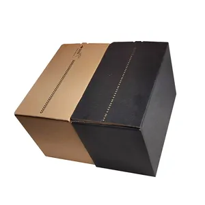 지퍼가 달린 맞춤형 골판지 상자 테이프와 칼없이 밀봉 및 풀기 편리한 상자
