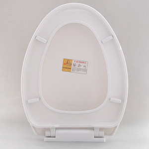 Siège de toilette à fermeture douce, rond, non électrique, avec fonction d'amortissement pour toilettes standard - Product Image 2