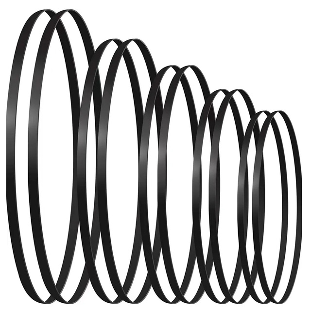 Dl Rubber Flat Belts Rubber Turntable Drive Belts for Any Size Gramophone Players