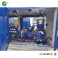 Compresseur industriel de haute qualité à diaphragme pour radon, entrée 20 bars, sortie 200 bars, débit 240 Nm3/h