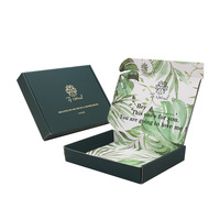 Cajas de envío rígidas corrugadas personalizadas de alta calidad, recubiertas de UV con estampado en relieve, características de laminación mate, caja de papel