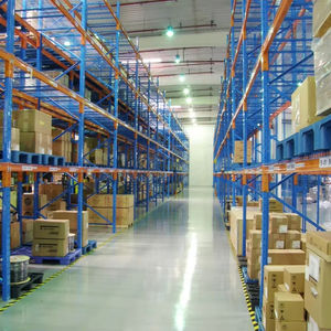 رف مكوك صلب من شركة تصنيع المعدات الأصلية مع حماية من التآكل 5 طبقات رفوف منصة نقالة انتقائية بتصميم دمعة - Product Image 1