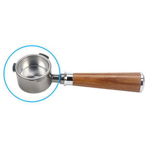 Portafiltro sin Fondo de Acero Inoxidable de 51 mm con Tres Orejas, Compatible con Cafeteras <span class=keywords><strong>Delonghi</strong></span> - Product Image 6