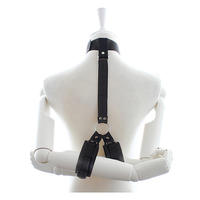 Menottes réglables pour le dos - Menottes douces pour les jeux de bondage en couple