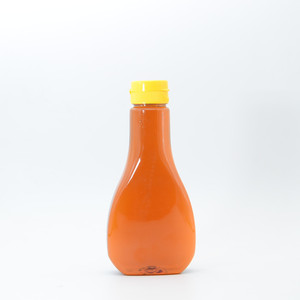 Botella de Salsa de 360g 12OZ para Ketchup/Mayonesa, Botella de Plástico PET Transparente de Silicona para Salsa Picante y BBQ con Tapa Abatible Negra - Product Image 5