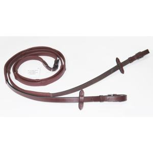 Rênes fixes en cuir de cheval véritable de haute qualité en relief pour chevaux équestres et mèches d'équitation Prix compétitif Durable - Product Image 5