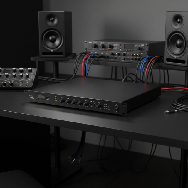 Class D Amplifiers and Speakers Mixer for Stage Show Audio Sound Equipment