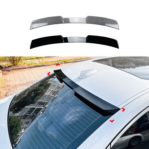 Bmw Rear Spoiler Piano <b>Black</b> Carbon Fiber Texture Ducktail <b>Trunk</b> Lip For 3 Series G20 2019+ - Product Image 1
