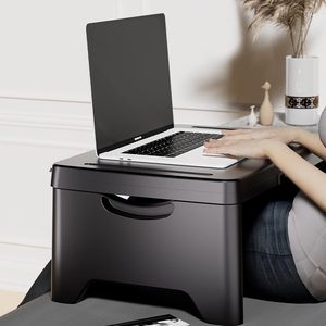 Escritorio Plegable para Portátil, Mesa Multifuncional Portátil para Cama, Hogar y Oficina, para Leer, Trabajar, Comer, con Almacenamiento y Fácil Transporte - Product Image 1