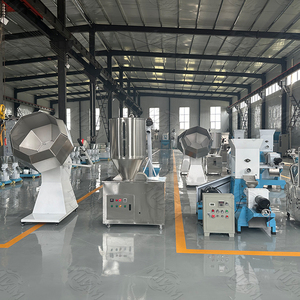 Máquina extrusora de alimentación de peces flotante automática Mikim nueva línea de producción de alimentación de hundimiento acuático de cangrejo Camarón alto 400-500 kg/h 380V - Product Image 2