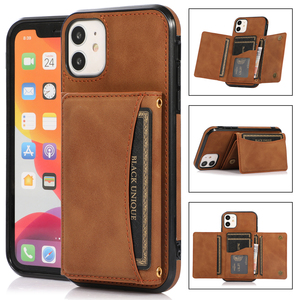 Funda de cuero con tapa para teléfono móvil, tarjetero personalizado de fábrica - Product Image 1