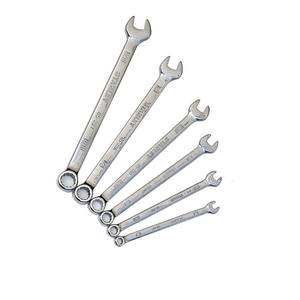 مفتاح ربط مزدوج الغرض طويل وحلقي ومفتوح الطرفين من الفولاذ عالي الجودة للتلميع الدقيق - Product Image 2