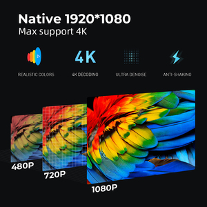 Projecteur intelligent Android 13 C304 2026, 1080P natif, 360 ANSI, mise au point automatique, sous licence Whale OS, Netflix, YouTube, WiFi6, vente en gros OEM - Product Image 5
