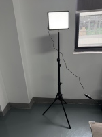 Kit d'éclairage LED plat réglable pour photographie, alimentation USB, étanche, température de couleur réglable 2800K-7000K, portable