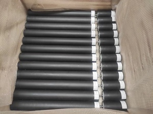 Ngành công nghiệp HDPE cao su hướng dẫn tàu sân bay trở lại máng tác động băng tải làm biếng con lăn cho vành đai băng tải - Product Image 5